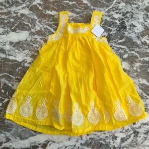 Tahari yellow dress Size 3T